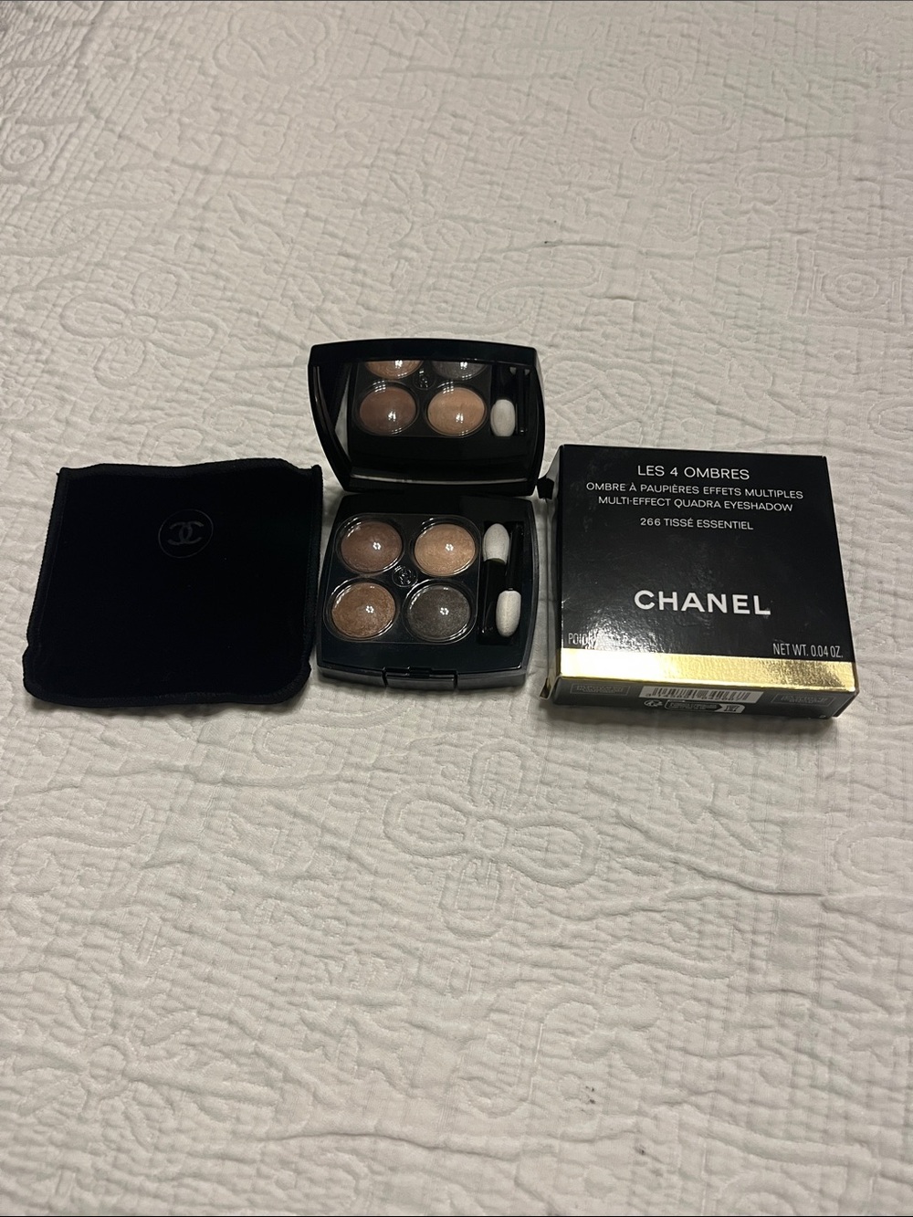 CHANEL Les 4 Ombres Multi-Effect Eyeshadow Palette - Tisse Essential 266